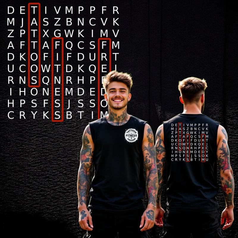 Word Search Puzzle. - TATTOOS FITNESS & FREEDOM LLC