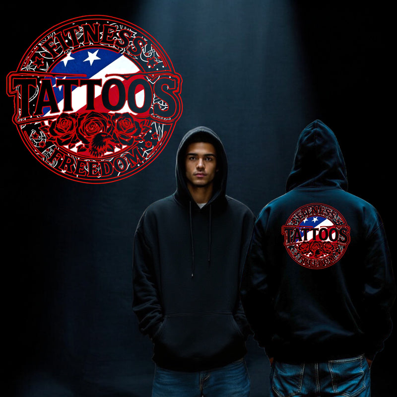 American Flag With Roses and Tattoo Designs. - TATTOOS FITNESS & FREEDOM LLC