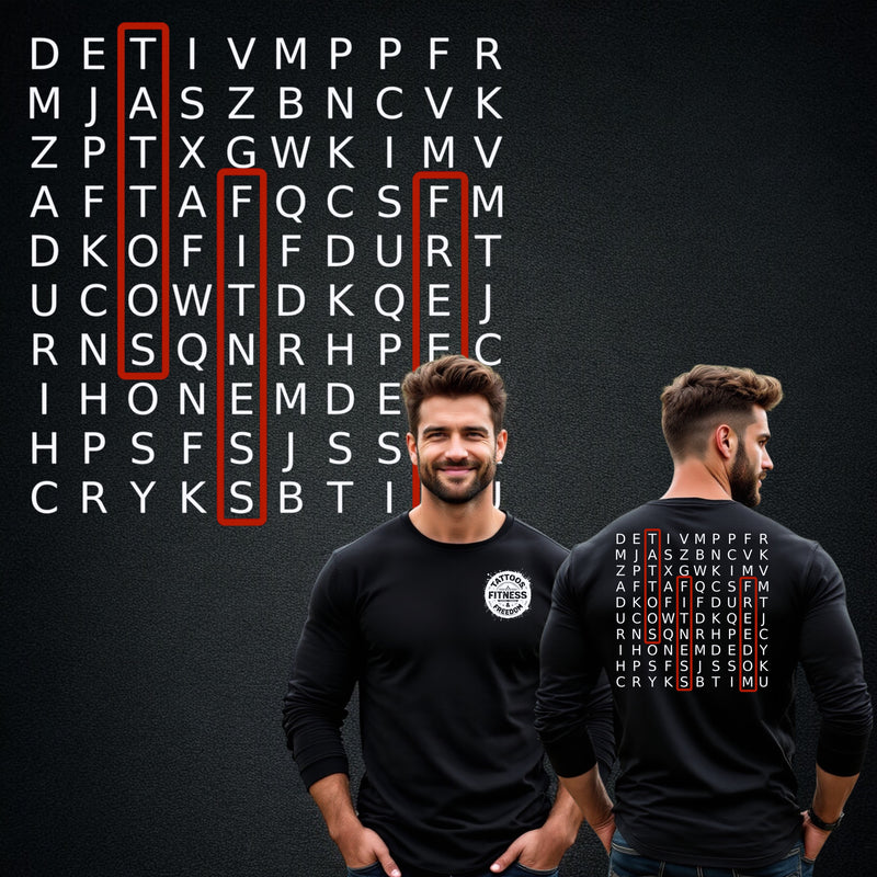 Word Search Puzzle. - TATTOOS FITNESS & FREEDOM LLC