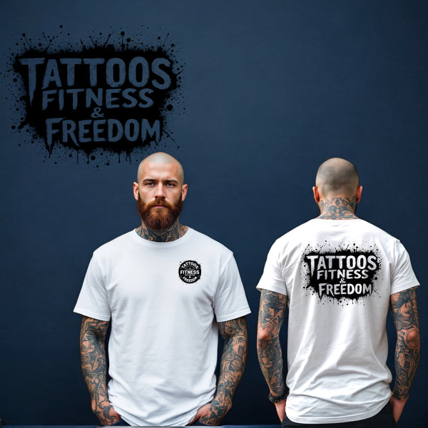 Stamped Logo. - TATTOOS FITNESS & FREEDOM LLC