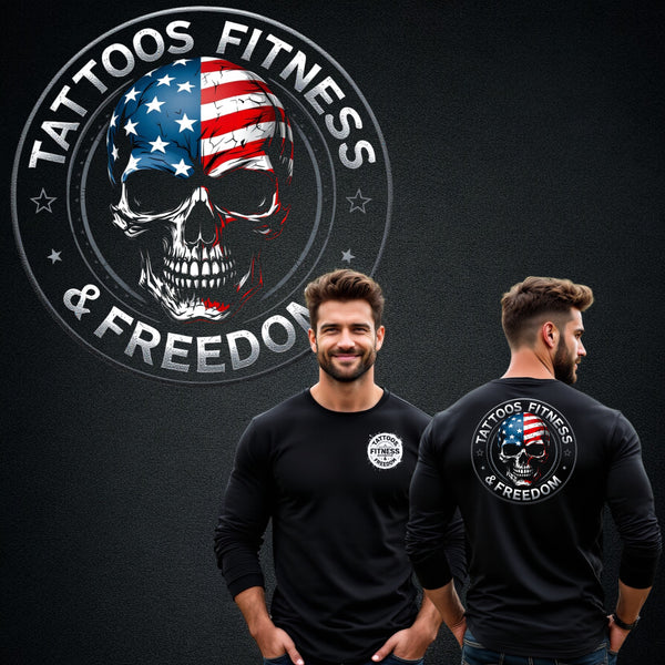 Another American Flag Skull? - TATTOOS FITNESS & FREEDOM LLC