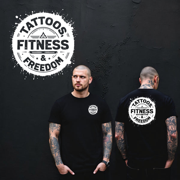Original Logo. - TATTOOS FITNESS & FREEDOM LLC