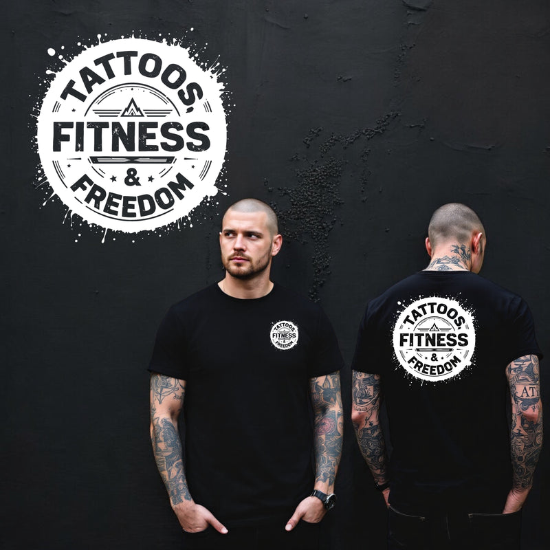 Original Logo. - TATTOOS FITNESS & FREEDOM LLC