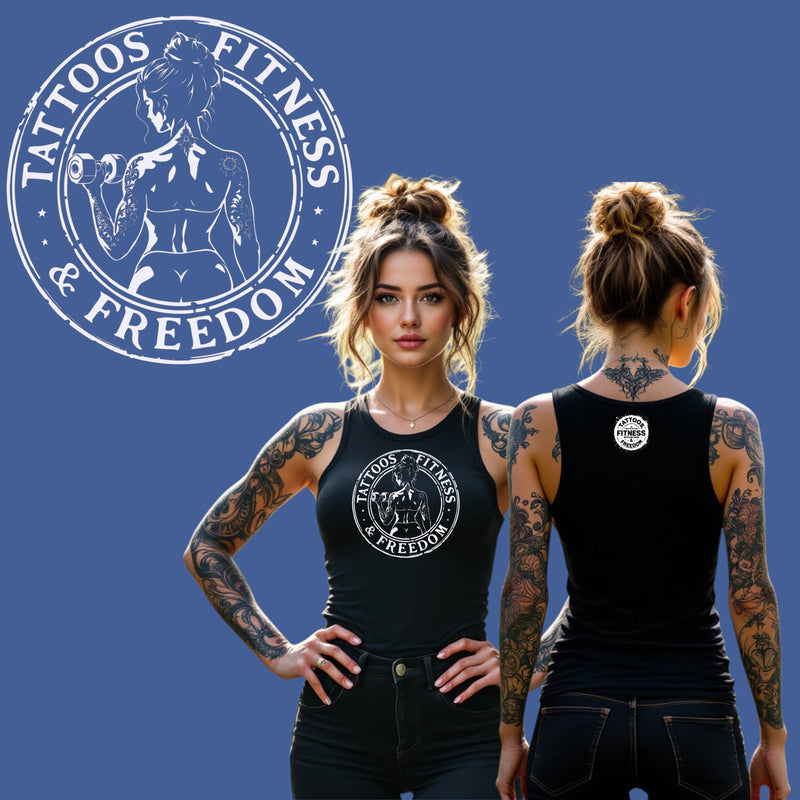 Women's Bicep Curl Design. - TATTOOS FITNESS & FREEDOM LLC