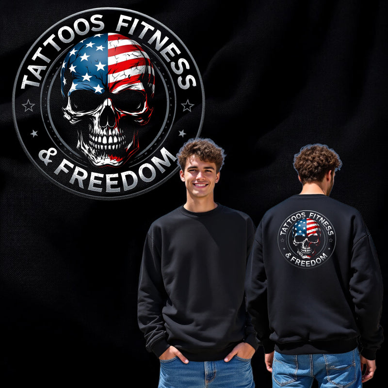 Another American Flag Skull? - TATTOOS FITNESS & FREEDOM LLC