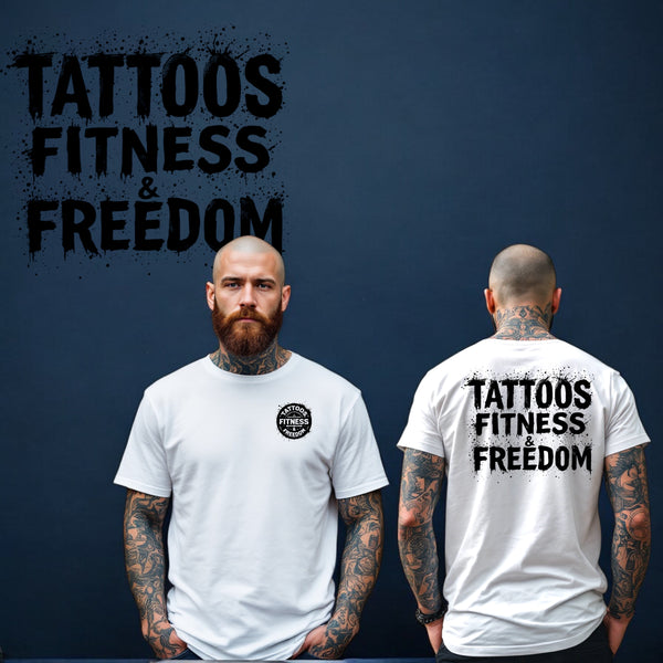 Spray Paint Logo. - TATTOOS FITNESS & FREEDOM LLC