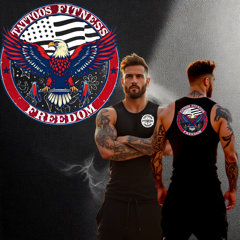 Eagle With An American Flag and Tattoo Designs. - TATTOOS FITNESS & FREEDOM LLC
