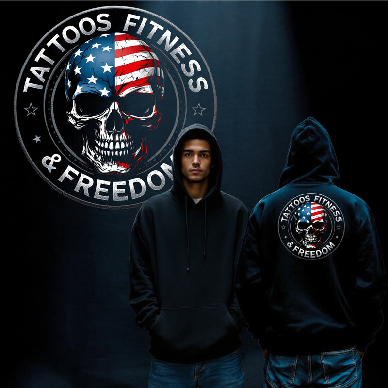 Another American Flag Skull? - TATTOOS FITNESS & FREEDOM LLC