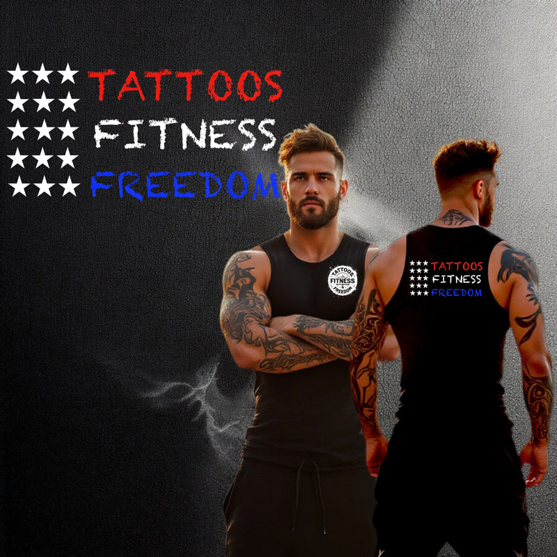 Tattoos Fitness & Freedom Flag. - TATTOOS FITNESS & FREEDOM LLC