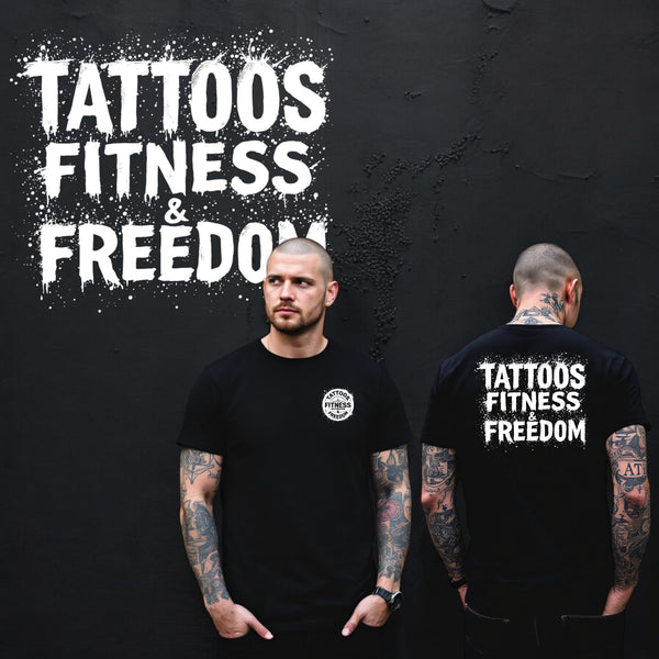 Spray Paint Logo. - TATTOOS FITNESS & FREEDOM LLC