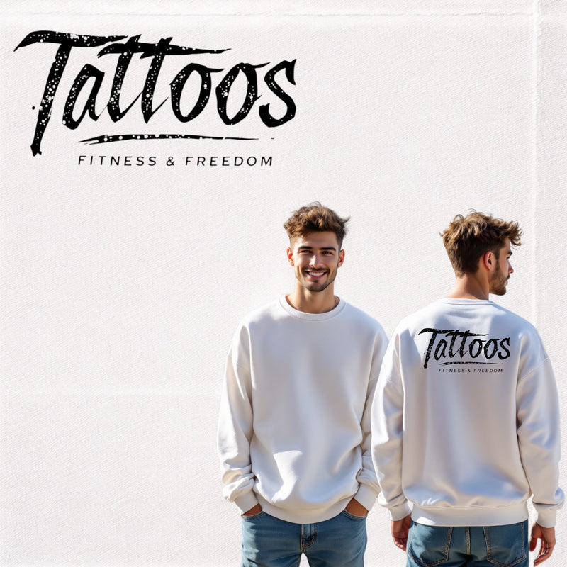 Logo Writing, - TATTOOS FITNESS & FREEDOM LLC