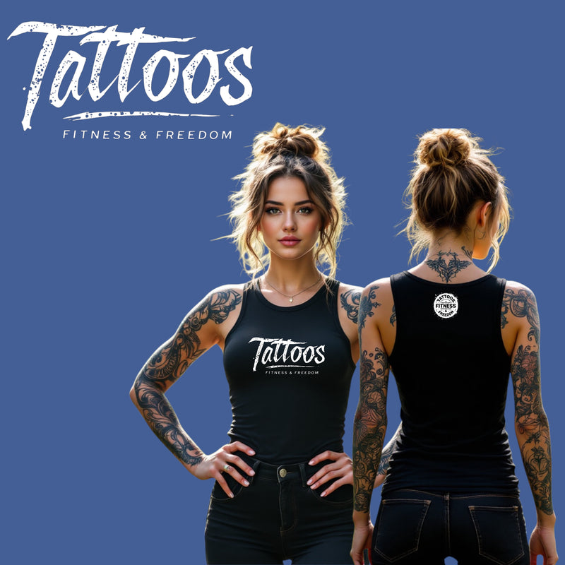Women's Writing Design. - TATTOOS FITNESS & FREEDOM LLC