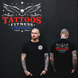 Flying Eagle With Stars. - TATTOOS FITNESS & FREEDOM LLC