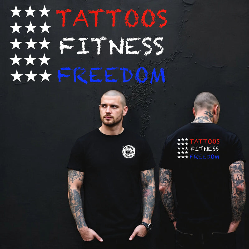 Tattoos Fitness & Freedom Flag. - TATTOOS FITNESS & FREEDOM LLC