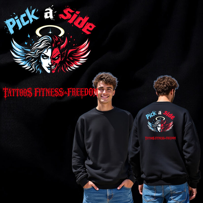 Pick a Side. - TATTOOS FITNESS & FREEDOM LLC